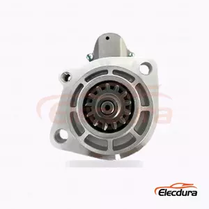 8-98054-063-0 Isuzu 4HK1 Starter Motor, 24V 5.0kW 13 Teeth, Complete Side View