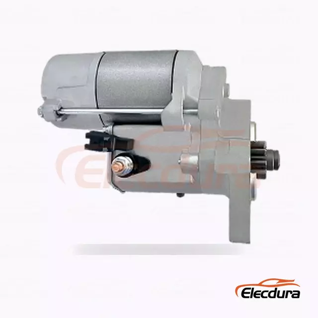 428000-2730 Toyota Passenger Vehicle Starter Motor, 12V 2.0kW 9 Teeth, Complete Side View