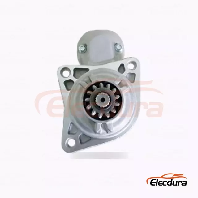 428000-6110 Dodge Ram 2500 och 3500 lastbilsstartmotor, 12V 2,7kW 13 t&auml;nder, vy bakifr&aring;n