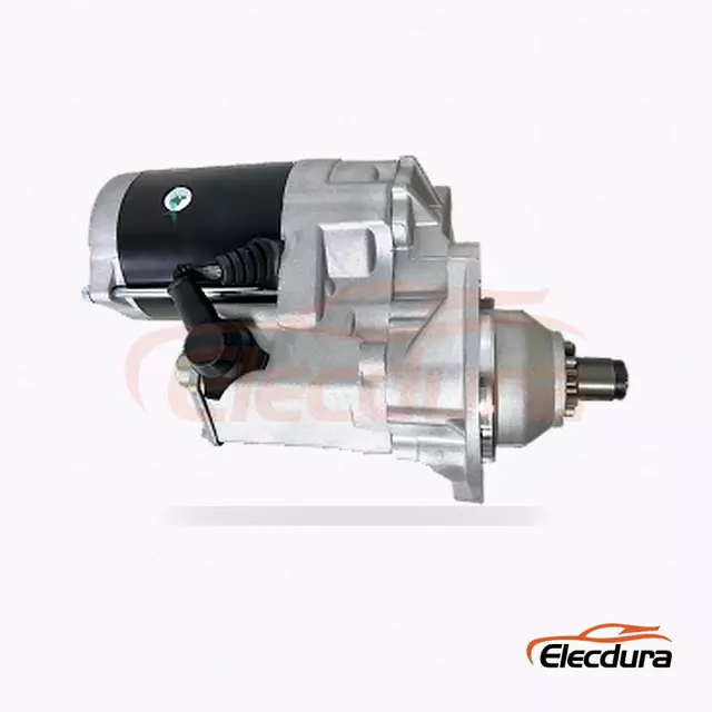 128000-2560 Cummins B-series Engine Starter Motor, 24V 5.5kW 10 Teeth, Rear Terminal View