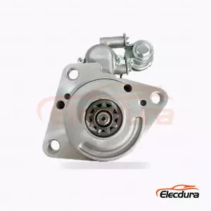 M003T56471 Mazda T4100/E4100 Truck Starter Motor, 24V 5.0kW 9 Teeth, Complete Side View