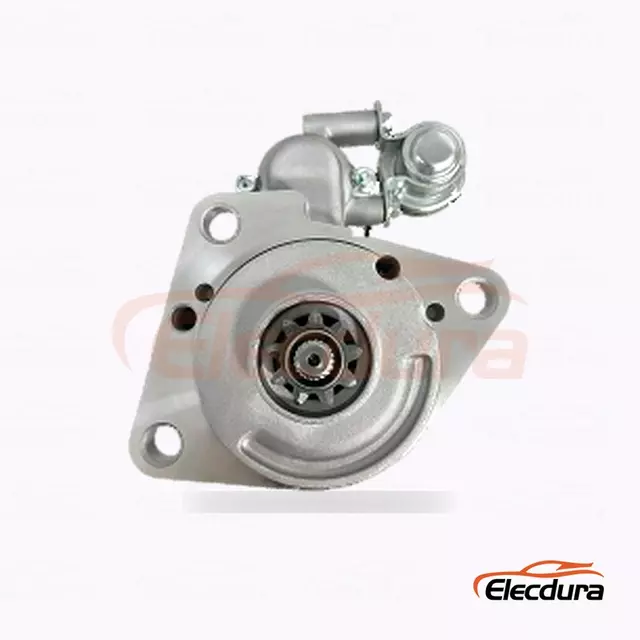 M003T56471 Mazda T4100/E4100 lastbilstartermotor, 24V 5,0kW 9 t&aelig;nder, komplet set fra siden