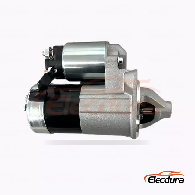 JS1370 Hyundai-Anlasser, 12 V, 1,2 kW, 8 Z&auml;hne, Ansicht des hinteren Anschlusses