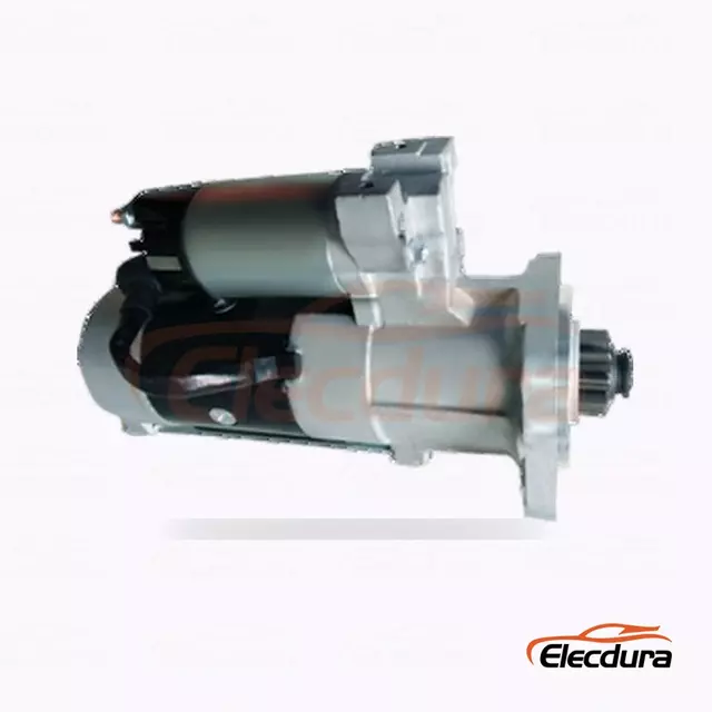 E94-340025-FD Motor Starter Tugas Berat, 24V 5.0kW 11 Gigi, Tampak Samping Lengkap