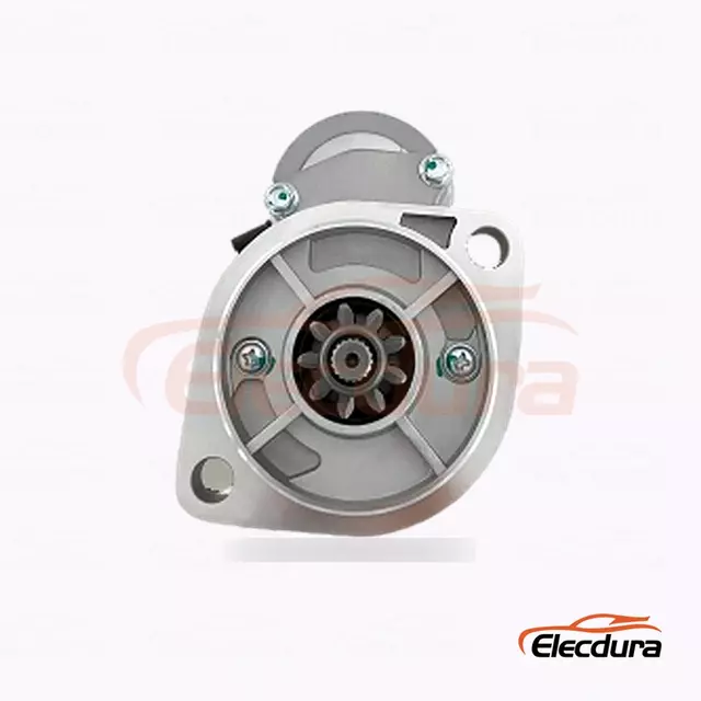 581100-1280 Isuzu 4BA1 Starter Motor, 24V 3.5kW 9 Teeth, Rear Terminal View