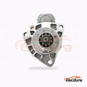 428000-7160 Cummins ISC8.3 and QSL9 Engine Starter Motor, 24V 7.8kW 10 Teeth, Complete Side View