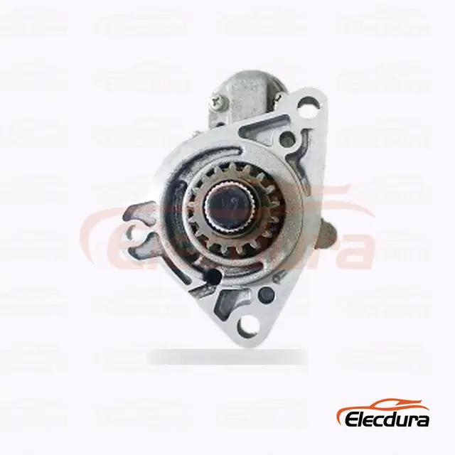 95526427 Opel Starter Motor, 12V 1.4kW 17 Teeth, Complete Side View - Starter Motor Brush Spring Pressure and Holder Inspection