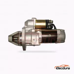 2330095500 Nissan PD6 PE6 24V Starter Motor Distributor, Drive-End Front View