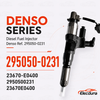 295050-0231 common rail diesel injector for HINO OE 23670-E0400