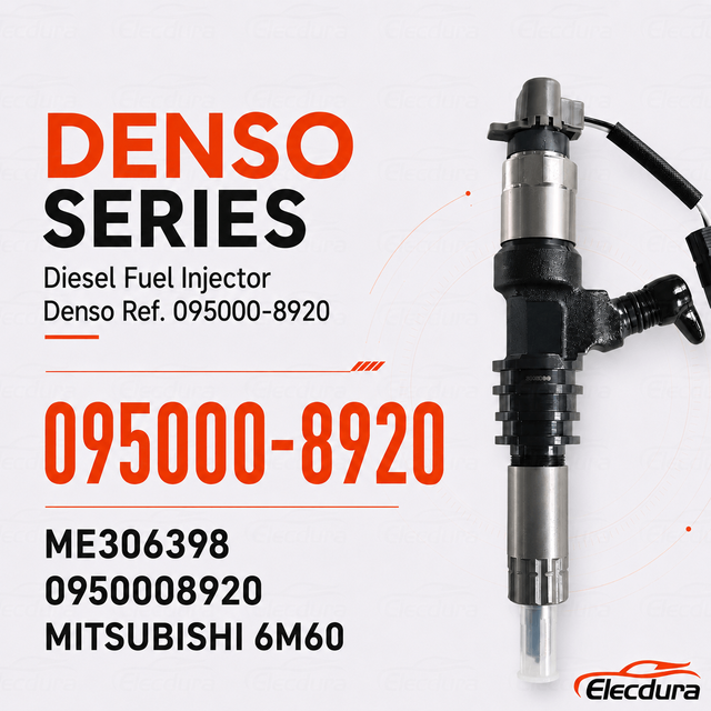 Mitsubishi 6M60 Diesel Fuel Injector 095000-8920