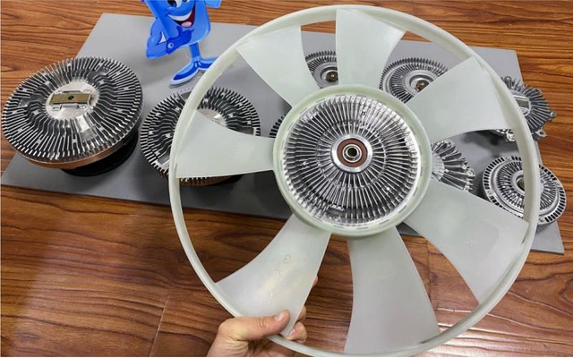 Fan clutch and cooling fan assembly sample for OE number matching