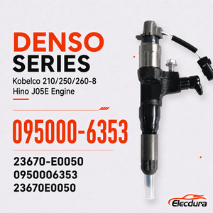 095000-6353 diesel injector for Kobelco SK210-8 Hino J05E