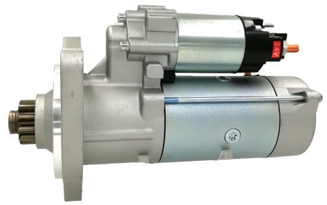 2900EM starter motor, product side view