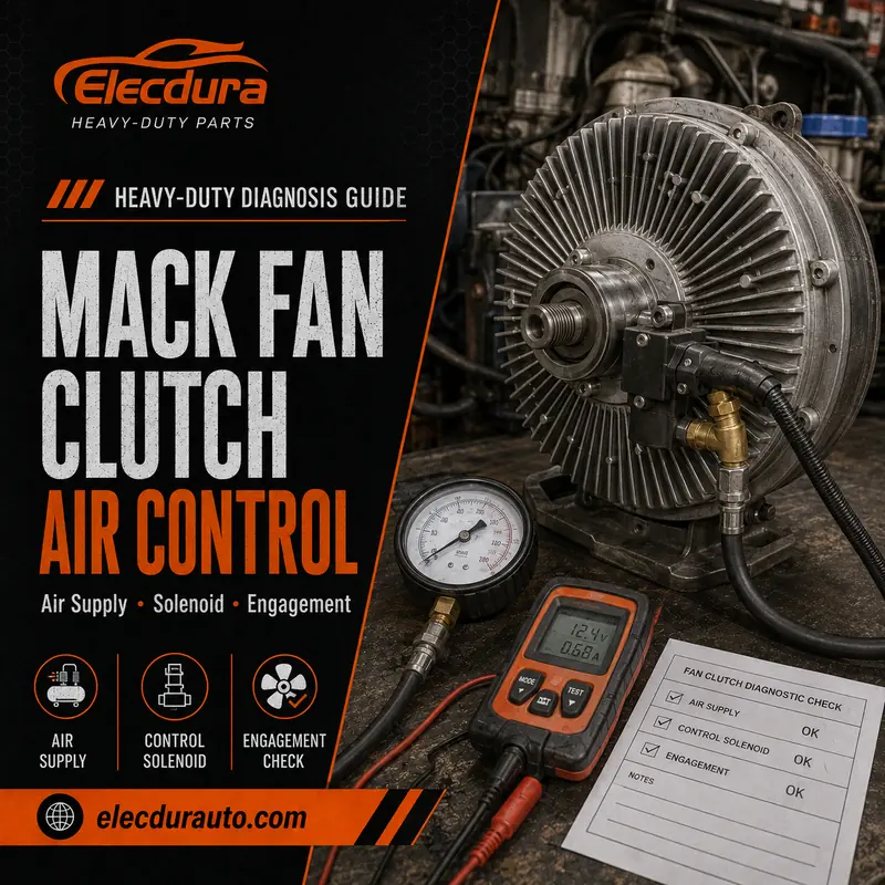 Mack Fan Clutch Air-Control Diagnosis: Command, Delivery, and Mechanical Response