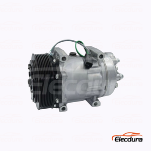 BH23166 / 7H15 24V AC compressor with 8PK 132 pulley for Volvo