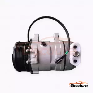 5H14 24V 8PK 119 mm Heavy-Duty A/C Compressor for FAW Jiefang Hanwei 260 and JH6 truck