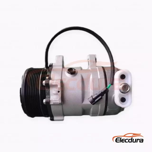 5H14 24V 8PK 119 mm Heavy-Duty A/C Compressor for FAW Jiefang Hanwei 260 and JH6 truck