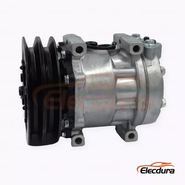 7H13 24V B2 150 mm Heavy-Duty A/C Compressor for Hitachi 60-5 construction equipment