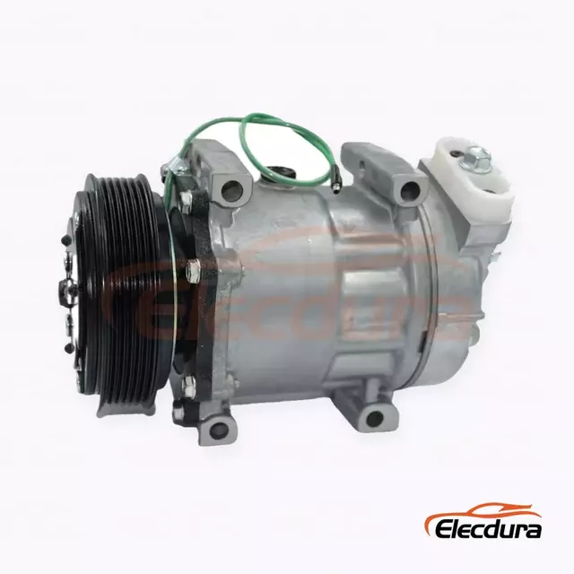 7H15 24V 6PK 119 mm Heavy-Duty A/C Compressor for Dayun 380 truck