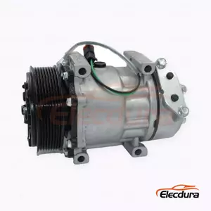 Sanden 8067 SD7H15 Heavy-Duty A/C Compressor for Scania 4-Series Trucks