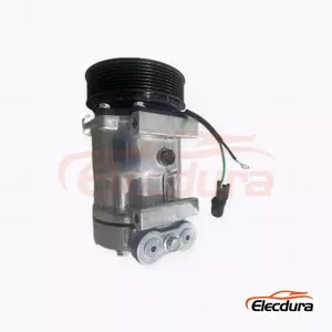7H15 24V 8PK 125 mm Heavy-Duty A/C Compressor for Hyundai excavator