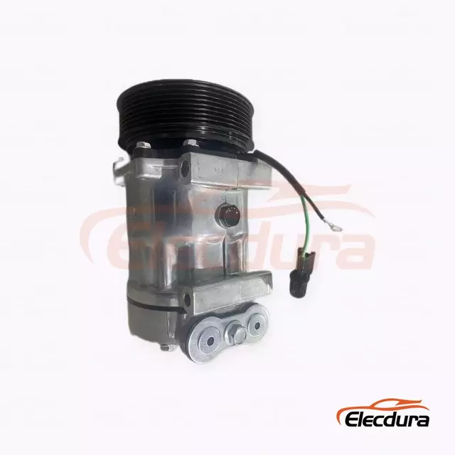 7H15 24V 8PK 125 mm Heavy-Duty A/C Compressor for Hyundai excavator