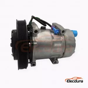 7H15 24V 6PK Heavy-Duty A/C Compressor for XCMG 360 rotary drilling rig