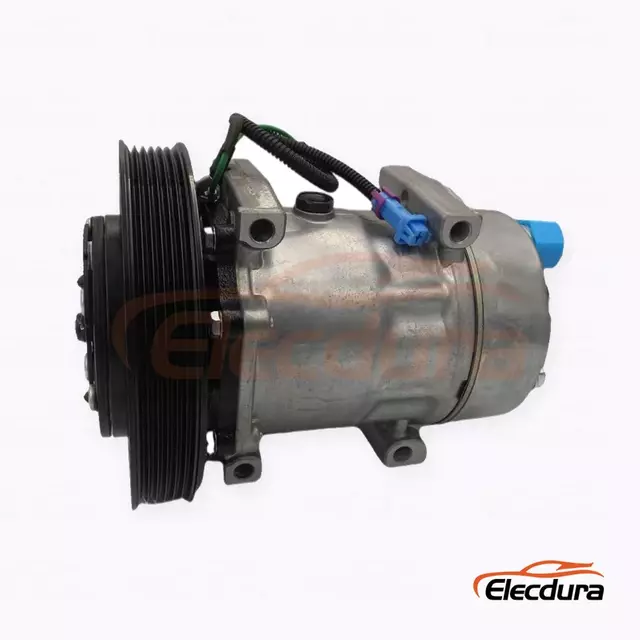 7H15 24V 6PK Heavy-Duty A/C Compressor for XCMG 360 rotary drilling rig