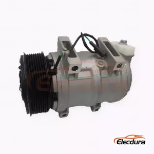 10K17A 24V PV8 119 mm right-15-degree flare Heavy-Duty A/C Compressor for JAC Gallop K truck