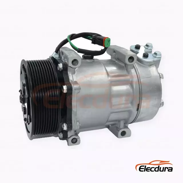 Sanden 8275 SD7H15 Heavy-Duty A/C Compressor for Doosan Excavators