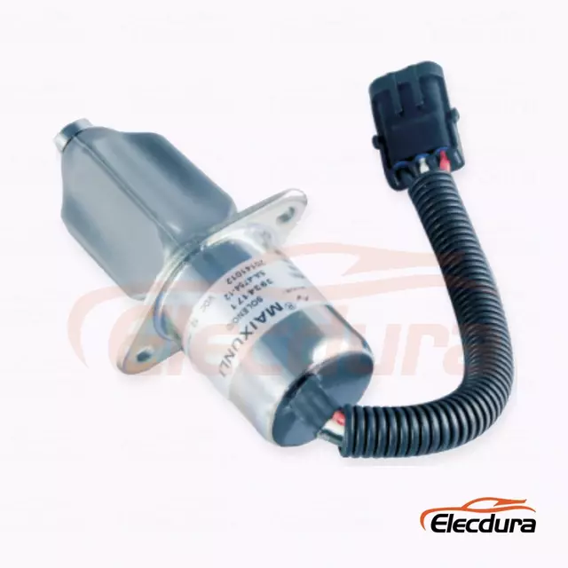 Solenoid vyp&iacute;n&aacute;n&iacute; paliva 3934171 SA-4754-12 pro Cummins 6B 5.9L a odpov&iacute;daj&iacute;c&iacute; zař&iacute;zen&iacute; Kubota