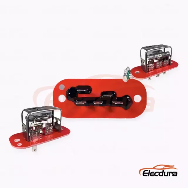 Freightliner Heavy Duty Blower Motor Resistor Plate OE 33-31923 – Open-Coil Airflow-Cooled Design