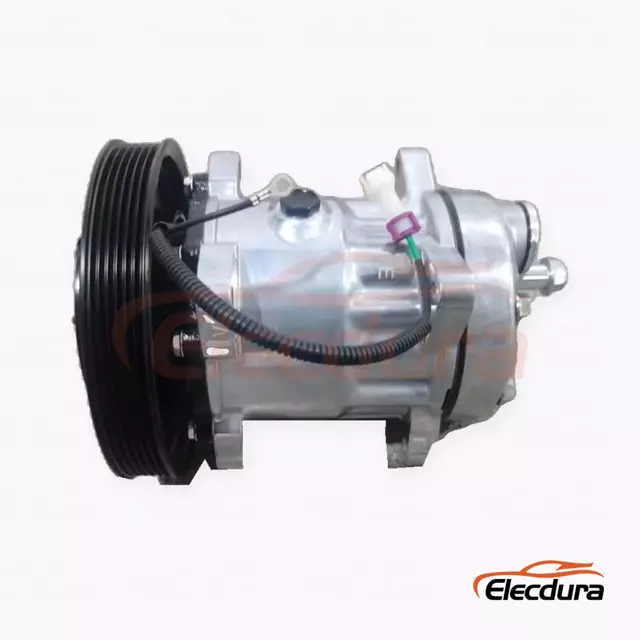 7H15 24V 6PK 170 mm Heavy-Duty A/C Compressor for Shacman Xuande X3 truck