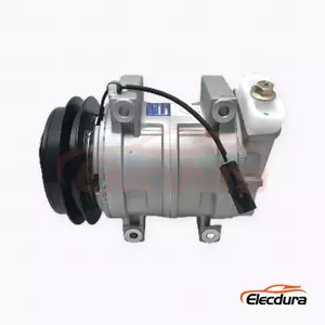 6K17A 12V A1 133 mm left-15-degree flare Heavy-Duty A/C Compressor for SANY 65B mini excavator
