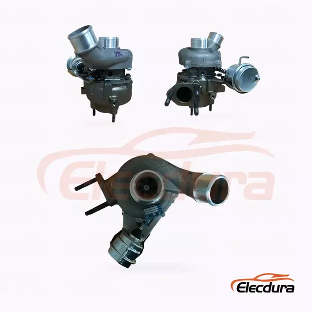 Elecdura BV43 Turbocharger 53039700122 OE 28200-4A470 complete assembly front view