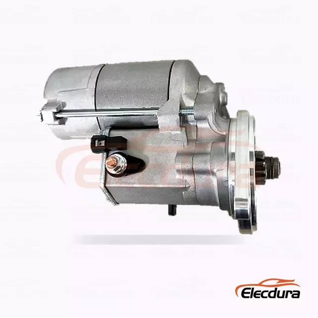Rozrusznik FYD344-N do dużych obciążeń, 12 V, 1,4 kW, 10 zęb&oacute;w, widok z tyłu zacisku