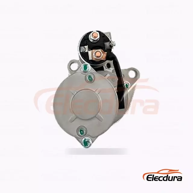 UD02141S MAZDA T 3500 Starter Motor, 24V 3.2kW 12 Teeth, Rear Terminal View