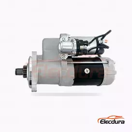 Heavy-Duty 12V 3.3kW 10 Teeth CW Variant B Starter Motor, Complete Side View