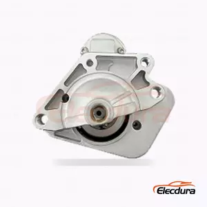 S3124 Renault Starter Motor, 12V 1.4kW 10 Teeth, Complete Side View