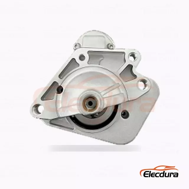S3124 Renault Starter Motor, 12V 1.4kW 10 Teeth, Complete Side View