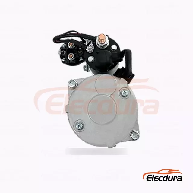 UD18487S Μίζα Doosan, 24V 4kW 11 δόντια, Πίσω όψη ακροδεκτών