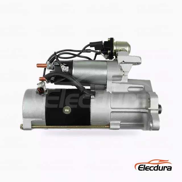 M008T55073 Fuso 4D34-2AT6 Starter Motor Wholesale, Complete Side View