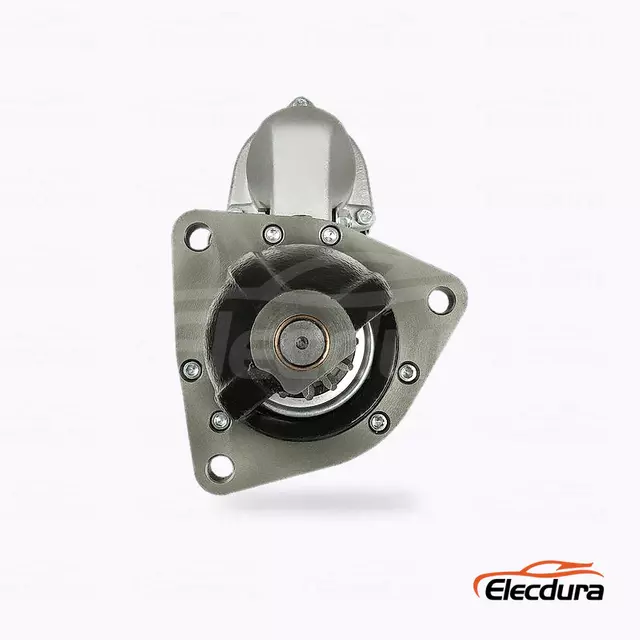 0-23000-7090 Mitsubishi 6QG Starter Motor Wholesale, Drive-End Front View