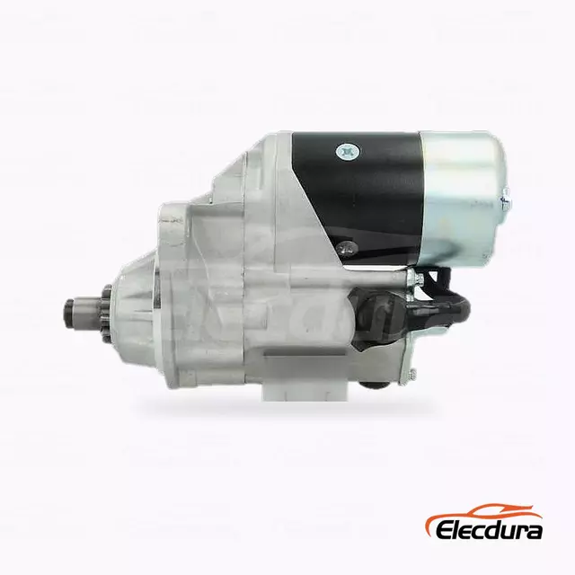 1811003191 Isuzu 6HK1 Starter Motor Wholesale 24V, Drive-End Front View
