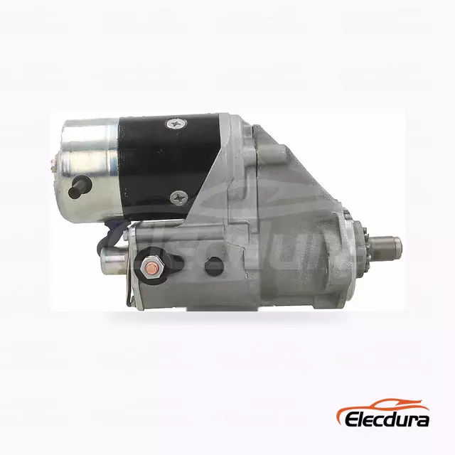 128000-4780 Kubota Starter Motor Distributor 24V 11T, Complete Side View