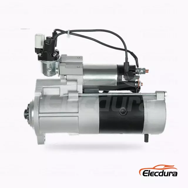 M008T55671 Mitsubishi 4M50 3.0kW Starter Motor Wholesale, Complete Side View