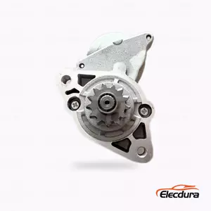 228000-7690 Kubota E75 Starter Motor Wholesale Supplier, Drive-End Front View