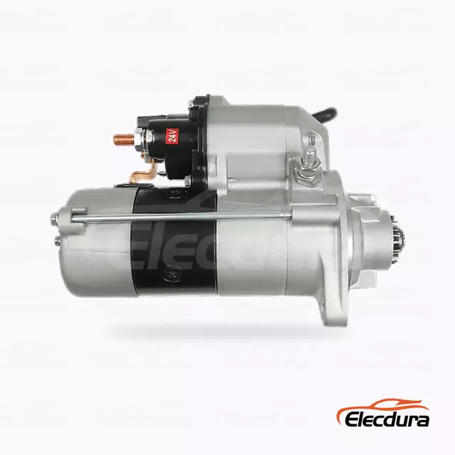 4996709 Motorino di avviamento Cummins ISB4.5 ISD6.7 24V 7,8kW Vendita all'ingrosso, vista laterale completa