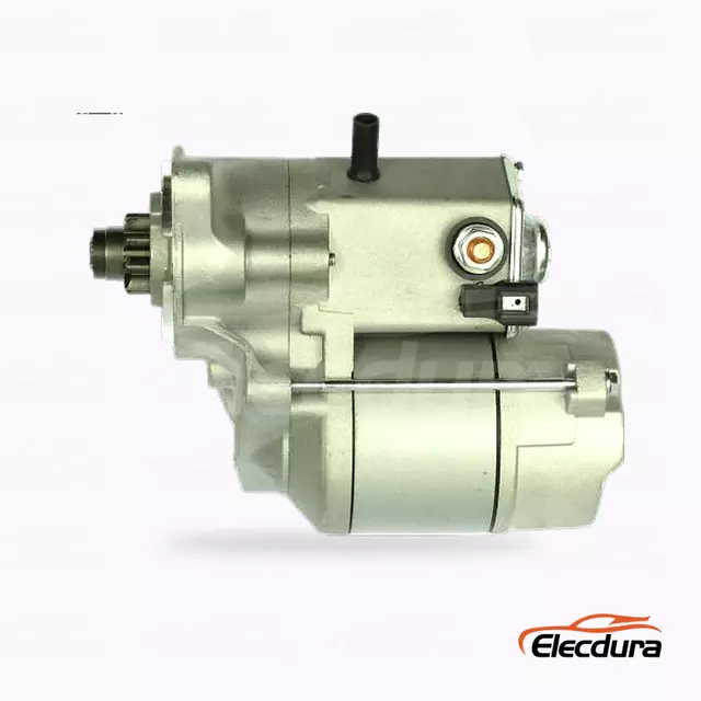 028000-8320 Kubota D722 Starter Motor 12V 1.0kW 9T, Complete Side View