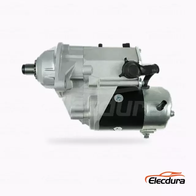 3920644 Cummins QSB5.9 Starter Motor Wholesale 24V 10T, Complete Side View